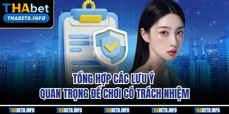 Tổng hợp các lưu ý quan trọng để chơi có trách nhiệm